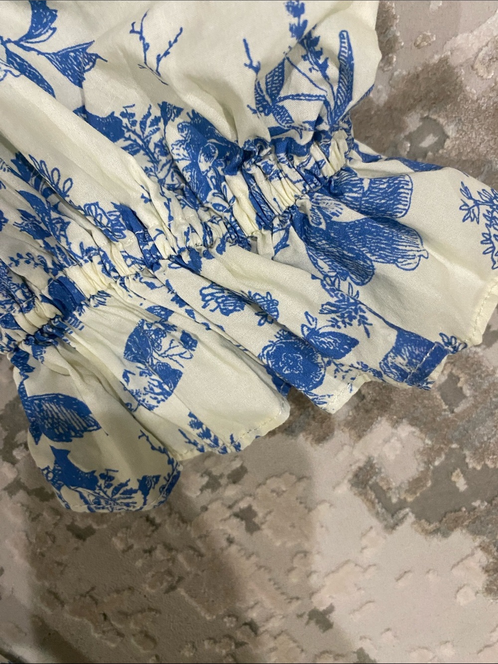 Hyacinth House beautiful blue and white toile dress - Picture 7 of 7